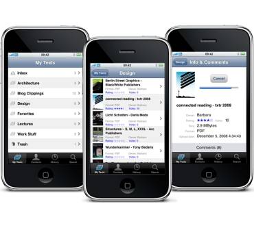 Produktbild txtr iPhone-App (E-Bookreader)