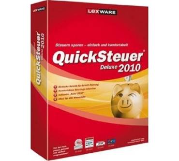 Produktbild Lexware QuickSteuer Deluxe 2010