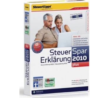 Produktbild Akademische Arbeitsgemeinschaft Steuer-Spar-Erklärung 2010 plus