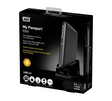 Produktbild Western Digital My Passport Elite (WDBAAC6400ACH-EESN) (640 GB)