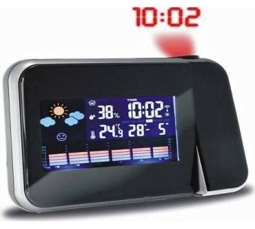 Produktbild digi-tech Farb-Wetterstation mit Funk- und Projektionsuhr