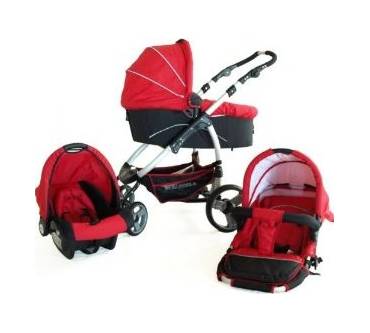 Produktbild Dat Babyhus Triple Racer 3 in 1