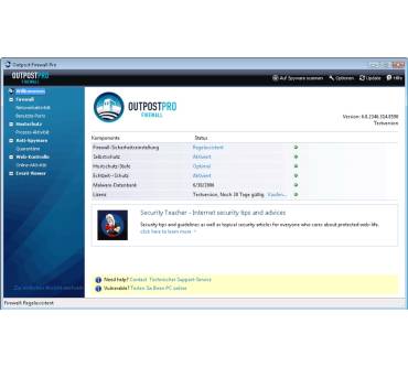 Produktbild Agnitum Outpost Firewall Pro 6.7.3