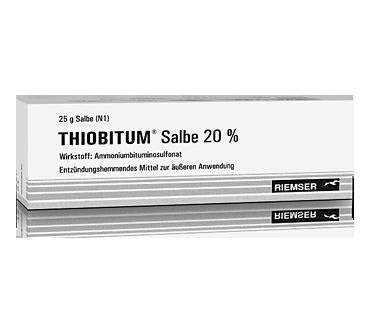 Produktbild Riemser Arzneimittel Thiobitum 20%, Salbe