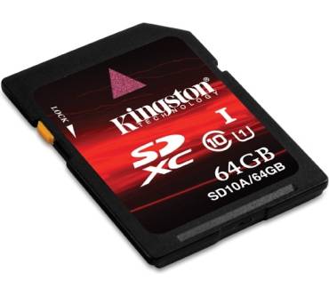 Produktbild Kingston SDXC Class 10 64GB (SD10A/64GB)