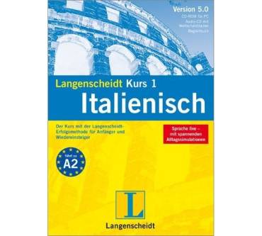 Produktbild Langenscheidt Kurs 1 Italienisch