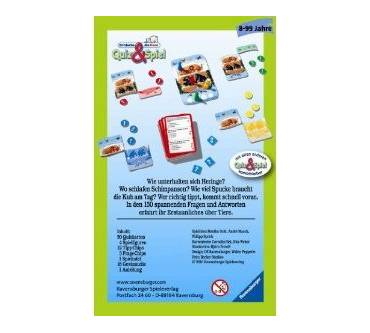 Produktbild Ravensburger Quiz & Spiel: Entdecke die Tiere