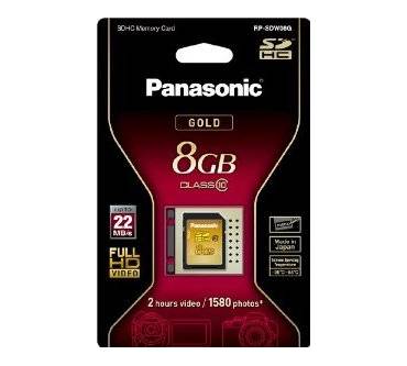 Produktbild Panasonic Gold-SD-Speicherkarten