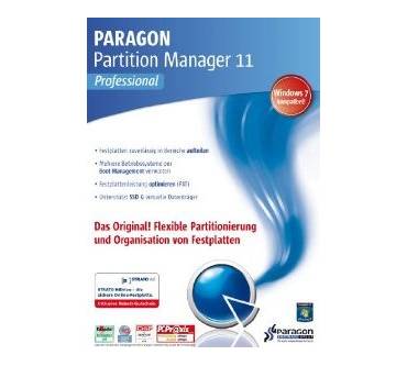 Produktbild Paragon Software Partition Manager 11 Professional