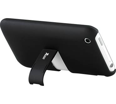 Produktbild Pearl Xcase Soft-Touch-Cover mit Standfuß für iPhone 3G/3GS