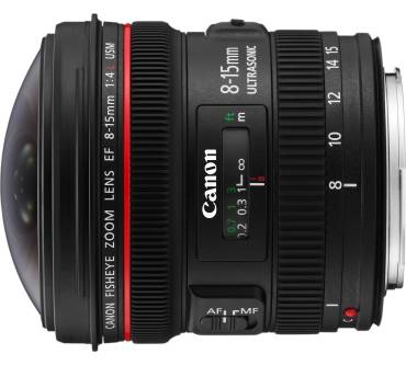 Produktbild Canon EF 8-15mm 1:4,0L Fisheye USM