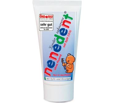 Produktbild Dentinox Nenedent Kinderzahncreme ohne Fluorid