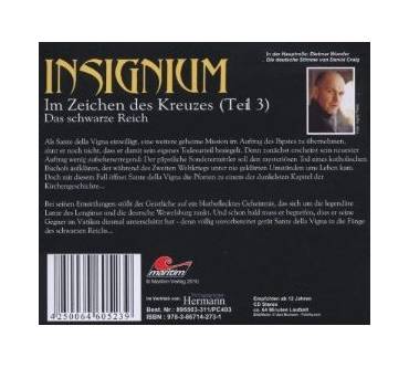 Produktbild Ascan von Bargen Insignium. Im Zeichen des Kreuzes. Das schwarze Reich (Teil 3)