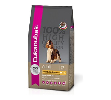 Produktbild Eukanuba Adult kleine & mittelgroße Rassen mit viel Lamm & Reis