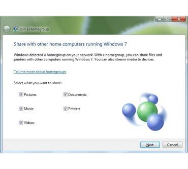 Produktbild Microsoft Windows 7 Home Premium Upgrade Family Pack