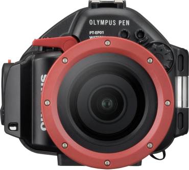 Produktbild Olympus Pen E-PL1 mit Unterwassergehäuse PT-EP01