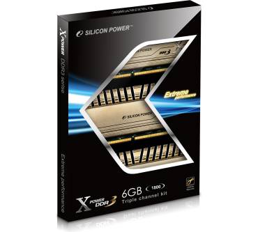 Produktbild Silicon Power Xpower DDR3-1800 6GB Triple Channel Kit (SP006GBLYU180S3B)