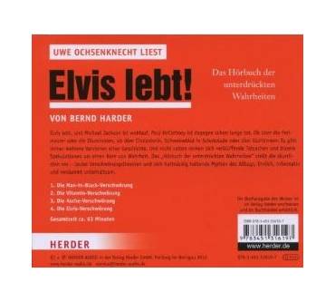 Produktbild Bernd Harder Elvis lebt!