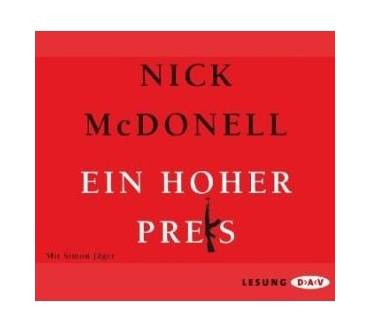 Produktbild Nick McDonell Ein hoher Preis