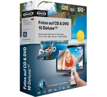 Produktbild Magix Fotos auf CD & DVD 10 Deluxe HD