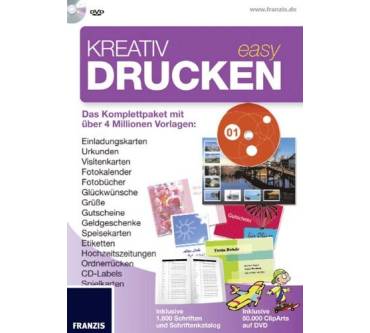 Produktbild Franzis Kreativ Drucken easy