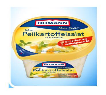 Produktbild Homann Salat Buffet Feiner Pellkartoffelsalat mit Ei & Gurken