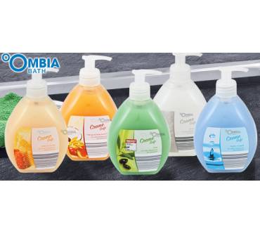 Produktbild Aldi Süd / Ombia Bath Creme Seife Sensitive