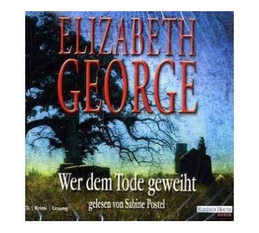 Produktbild Elizabeth George Wer dem Tode geweiht
