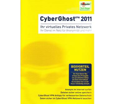 Produktbild S.A.D. CyberGhost VPN 2011