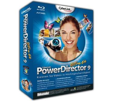 Produktbild Cyberlink PowerDirector 9 Ultra64