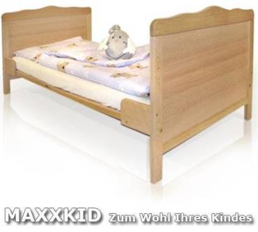 Produktbild Maxxkid Kinder- und Babybett in massiv Buche