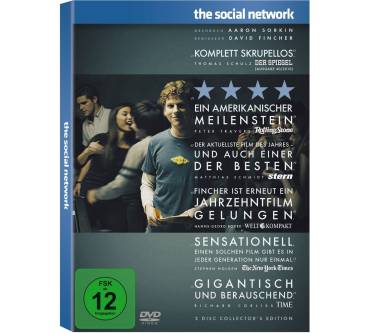 Produktbild DVD The Social Network (Collector's Edition)