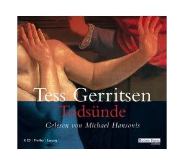 Produktbild Tess Gerritsen Todsünde