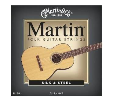 Produktbild Martin Guitar Folk Guitar Strings M130 Silk & Steel
