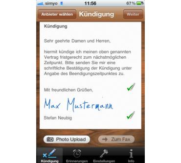 Produktbild AboAlarm App