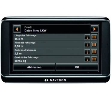 Produktbild Navigon 70 Premium Caravan & Truck (Europa)