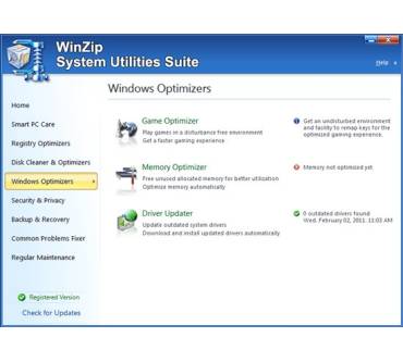 Produktbild Corel WinZip System Utilities Suite 1.0