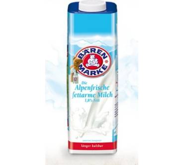 Produktbild Bärenmarke Die Alpenfrische fettarme Milch