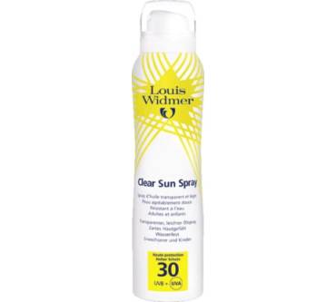 Produktbild Louis Widmer Clear Sun Spray 30