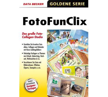 Produktbild Data Becker Goldene Serie - Foto Fun Clix