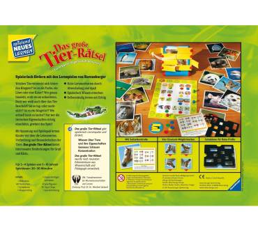 Produktbild Ravensburger Das große Tier-Rätsel