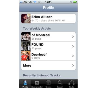 Produktbild Last.fm App