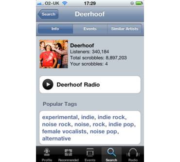 Produktbild Last.fm App