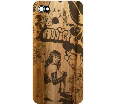 Produktbild Agentur & Druckerei Murr Backcover aus Echtholz mit Lasergravur (für iPhone 4)