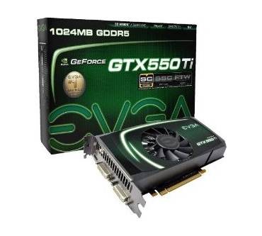 Produktbild EVGA GeForce GTX 550 Ti OC