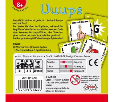 Produktbild Amigo Uuups