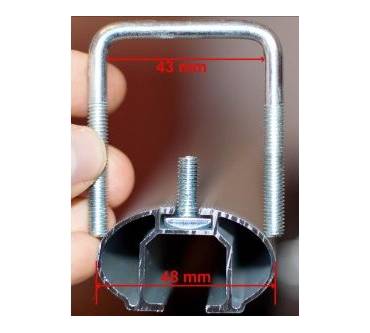 Produktbild Unitec 75319 Alu Relingträger