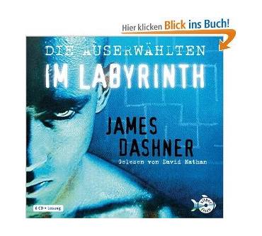 Produktbild James Dashner Die Auserwählten. Im Labyrinth
