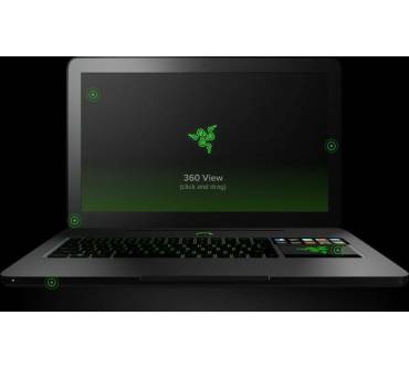 Produktbild Razer Blade (2011) (Core i7-2640QM, GTX 555M, 320GB HDD, 8GB RAM)