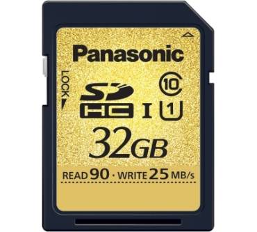 Produktbild Panasonic Gold SDHC UHS-I 1 32GB (RP-SDU32GE1K)